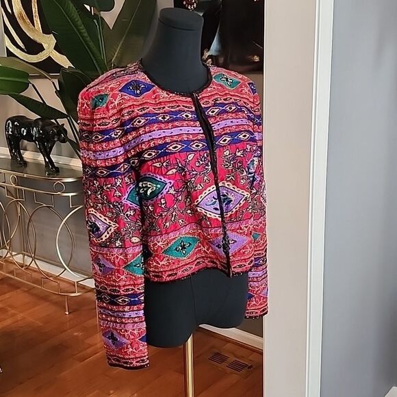 Vintage niteline jacket sz small - Picture 3 of 5